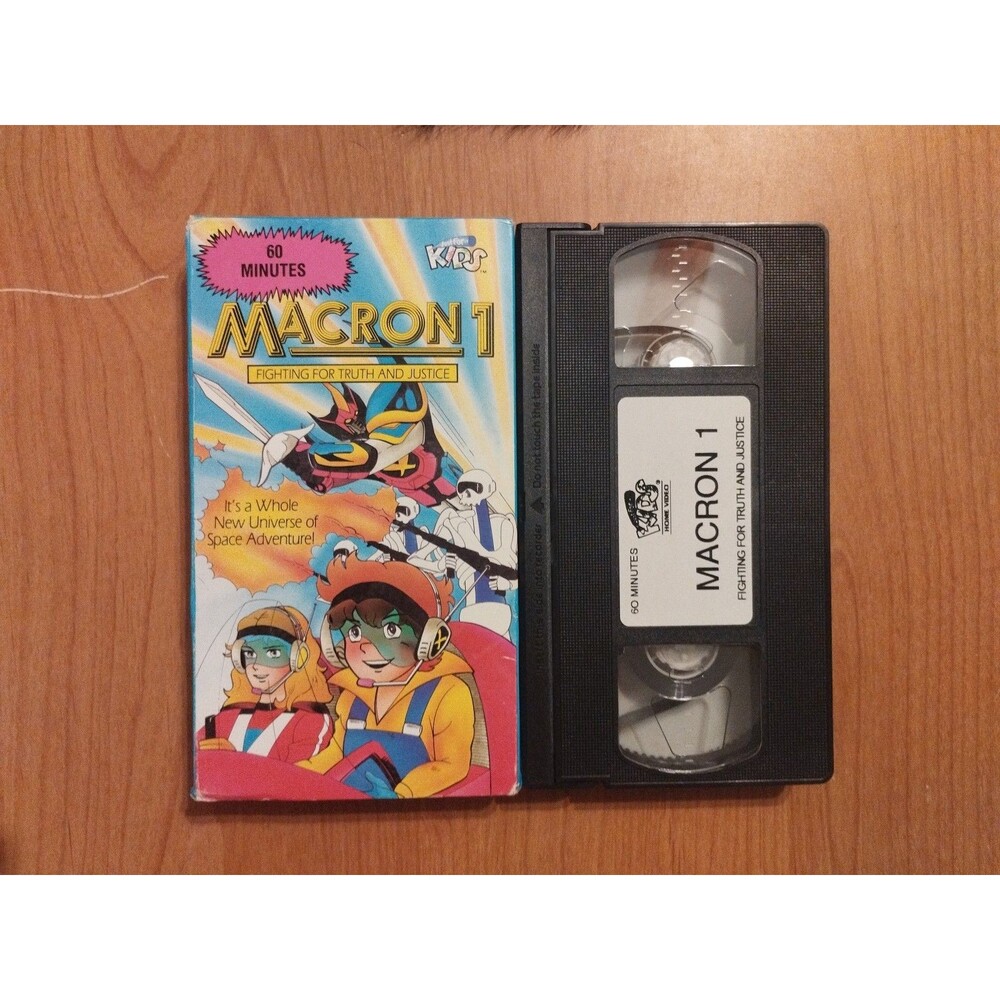 Macron 1 Fighting For Truth And Justice VHS 1986 Mecha Anime GoShogun